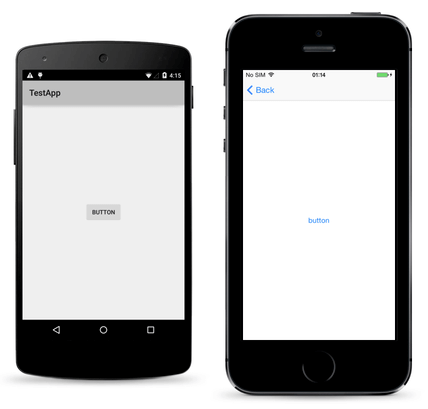 native ios and android buttons native ios and android buttons