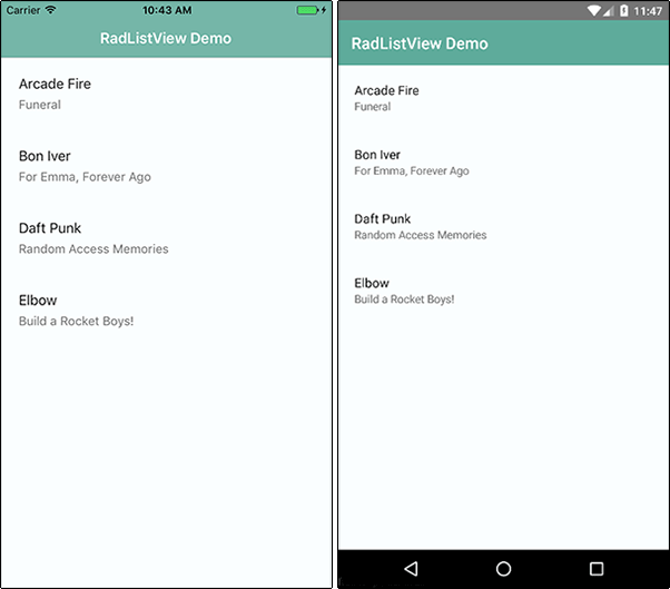 simple radlistview simple radlistview